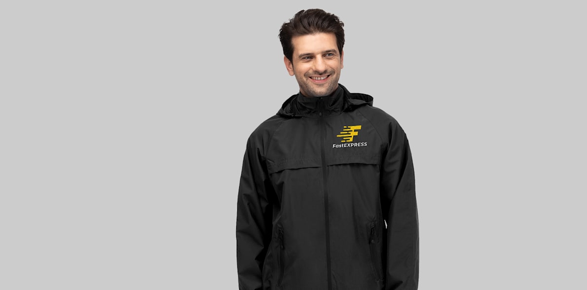 Branded raincoat on sale company